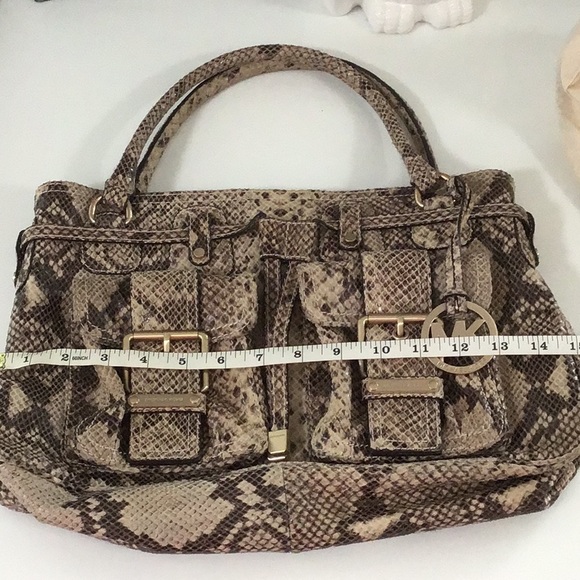 Michael Kors Snake Print Bag - Picture 9 of 14